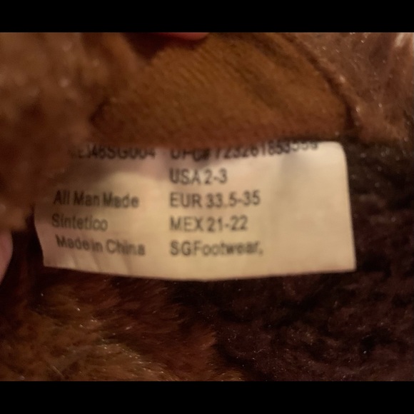 Poo emoji kids slippers size 2-3 - Picture 2 of 2